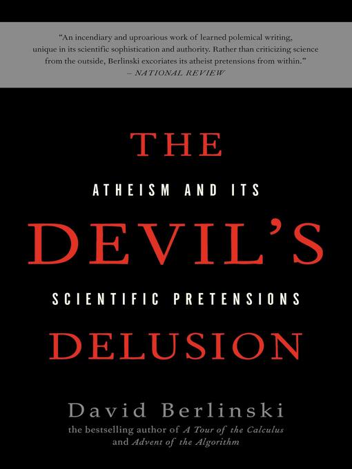 Title details for The Devil's Delusion by David Berlinski - Wait list